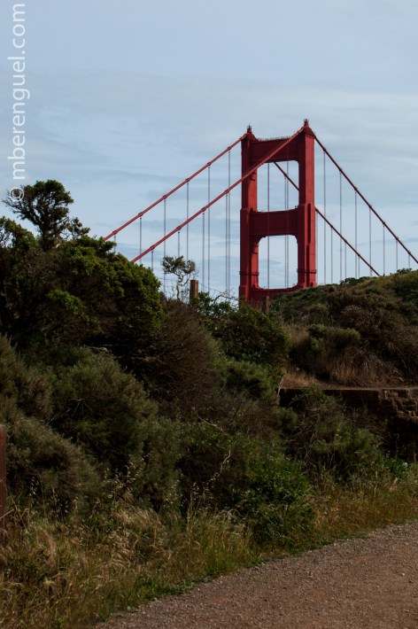 Golden Gate Bridge still hiding