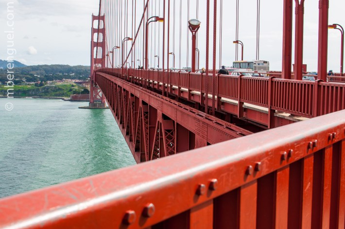 Golden Gate Bridge's metal
