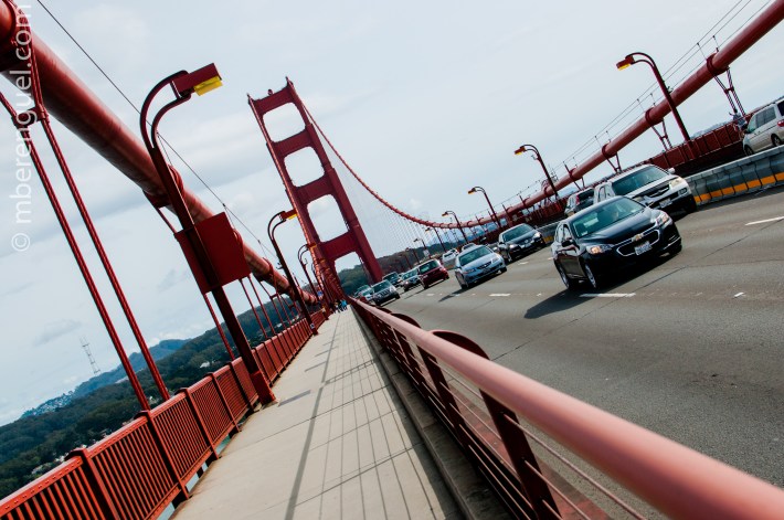 Golden Gate Bridge perspective