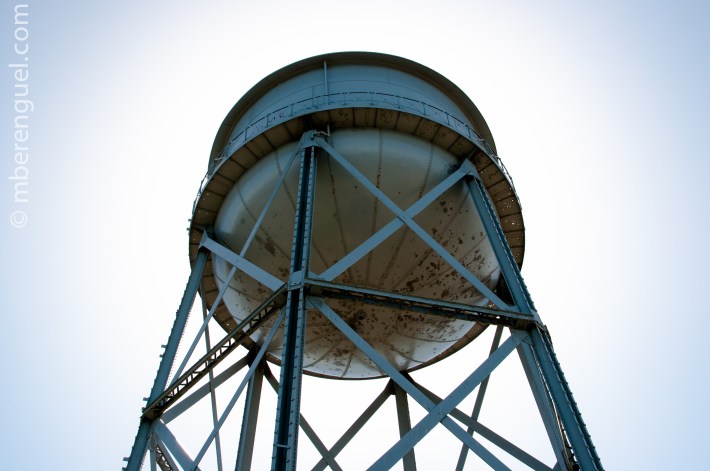 Water deposit in Alcatraz